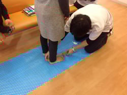 足測定